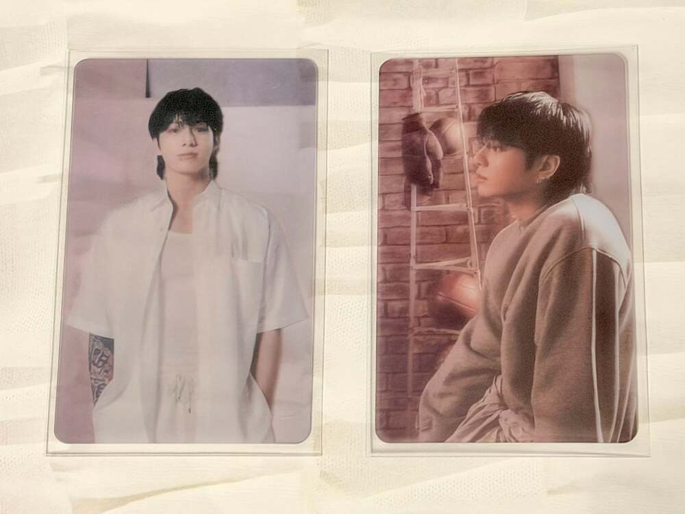 BTS Jungkook GOLDEN Weverse Early Bird POB Photocard Set 2 Official JK
